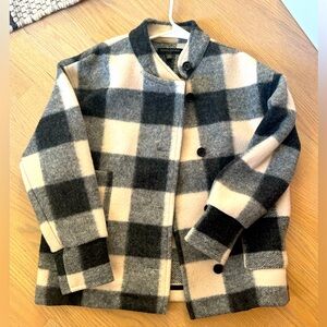 Banana Republic Women Plaid Jacket.